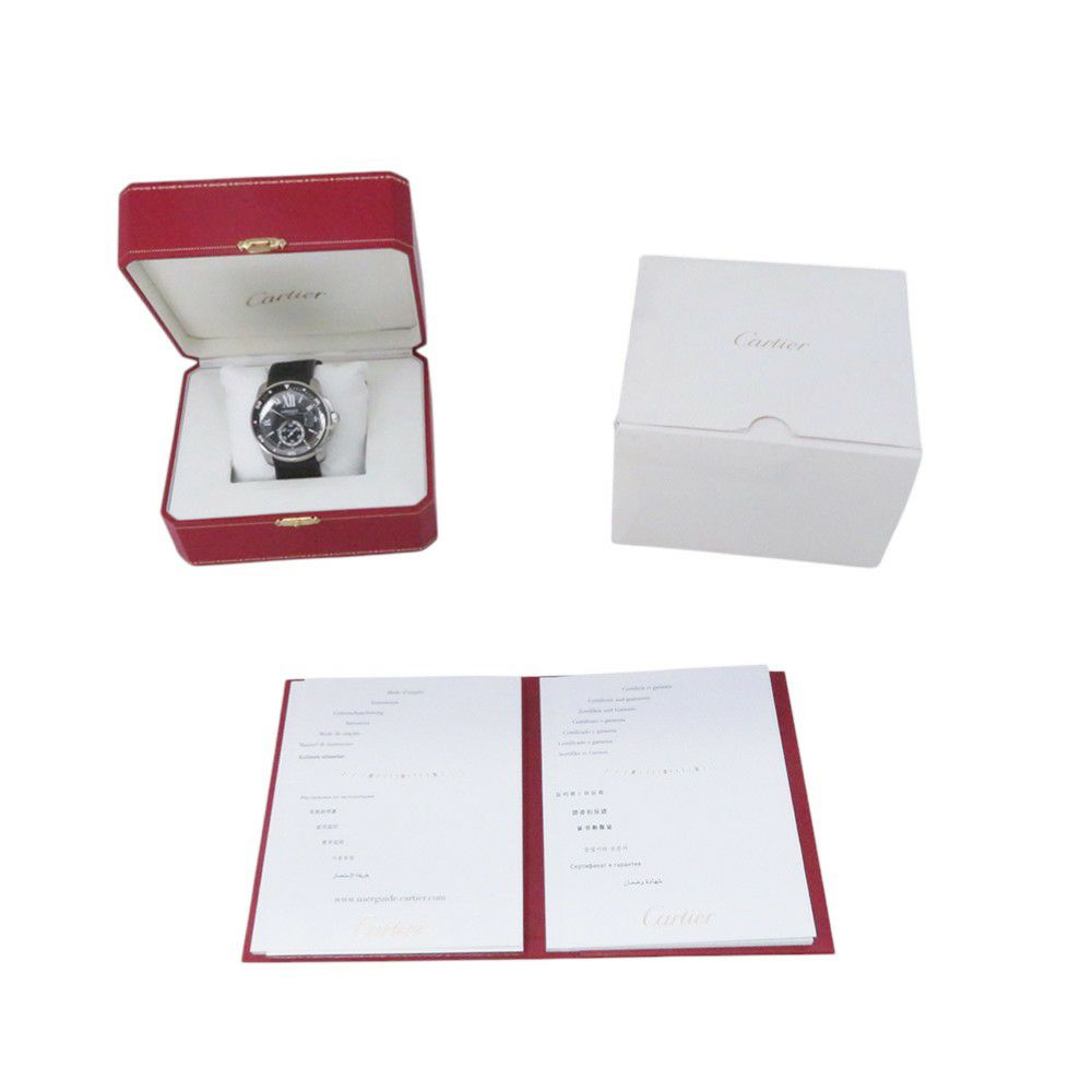 カルティエ カリブル ドゥ カルティエ ダイバー W7100056 Cartier 腕時計 ウォッチ 黒文字盤