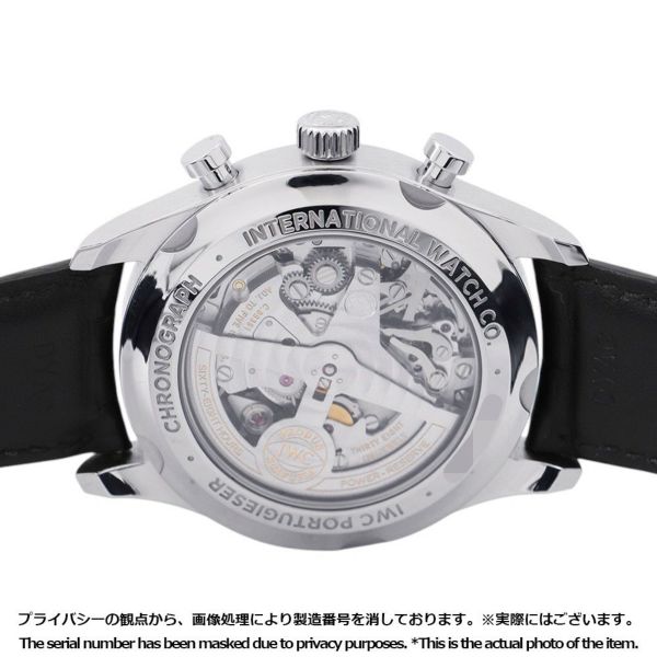 IWC ポルトギーゼ・クロノグラフ・クラシック IW390303 腕時計 ウォッチ ブルー文字盤