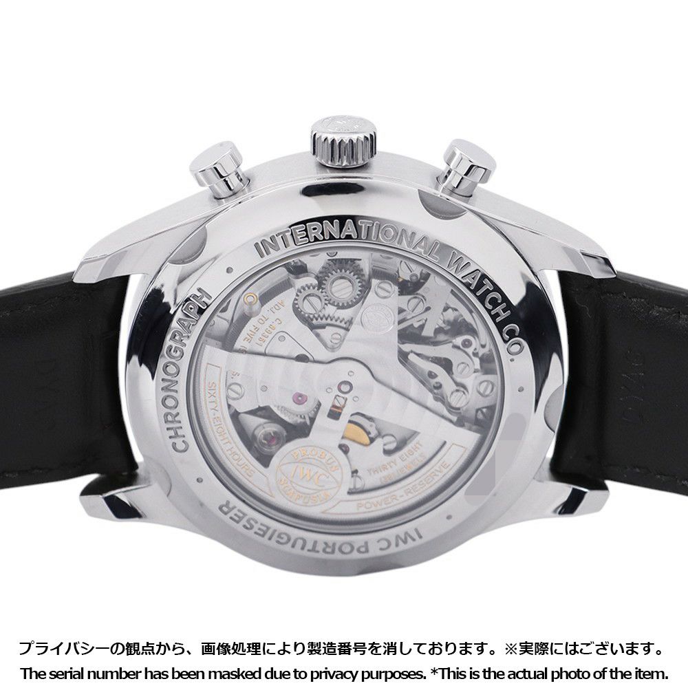 IWC ポルトギーゼ・クロノグラフ・クラシック IW390303 腕時計 ウォッチ ブルー文字盤