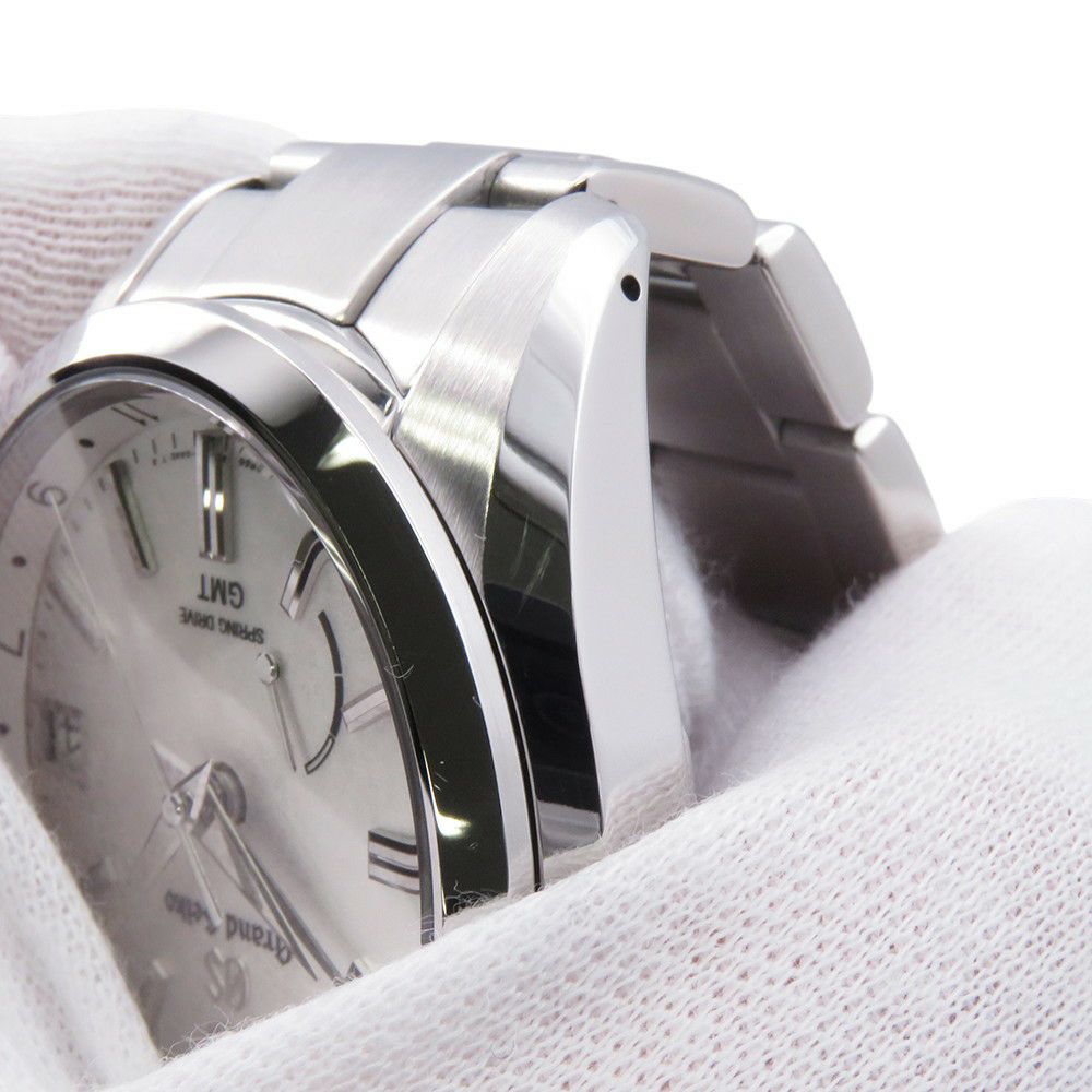 セイコー グランドセイコー ヘリテージコレクション スプリングドライブ GMT SBGE279 SEIKO 腕時計 シルバー文字盤