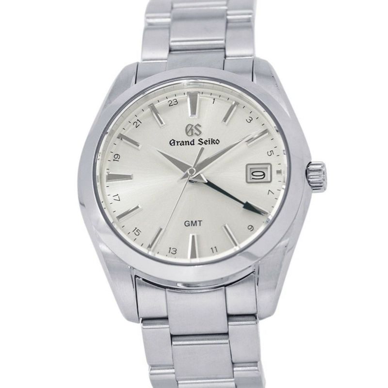 セイコー グランドセイコー GMT SBGN011 SEIKO 腕時計 シルバー文字盤
