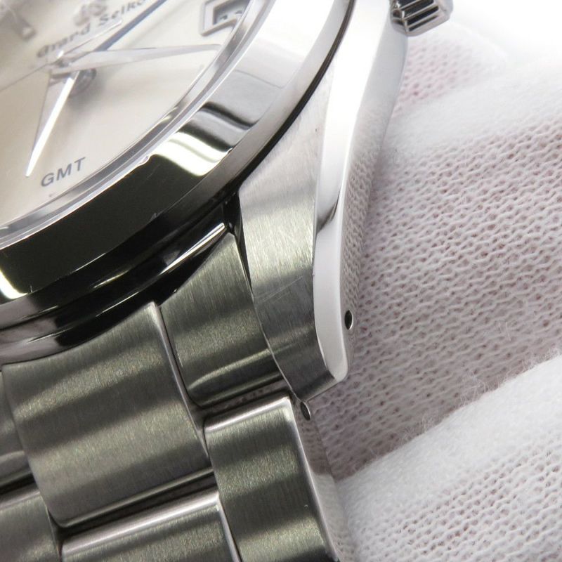 セイコー グランドセイコー GMT SBGN011 SEIKO 腕時計 シルバー文字盤
