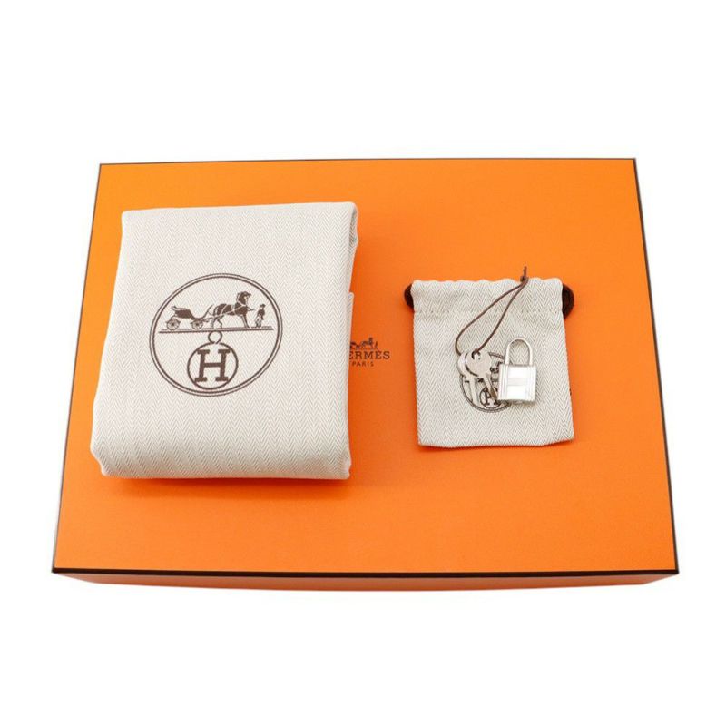 エルメス ハンドバッグ ピコタンロックPM ヴェールヴェルティゴ/シルバー金具 トリヨンクレマンス K刻印