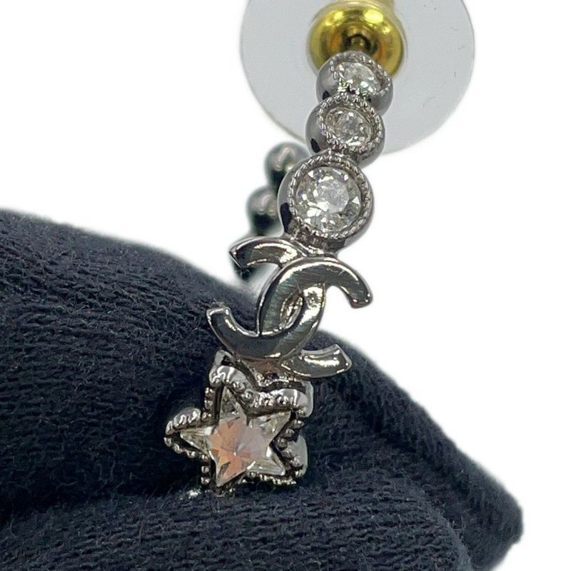 シャネル ピアス ココマーク ラインストーン スター A24K CHANEL アクセサリー