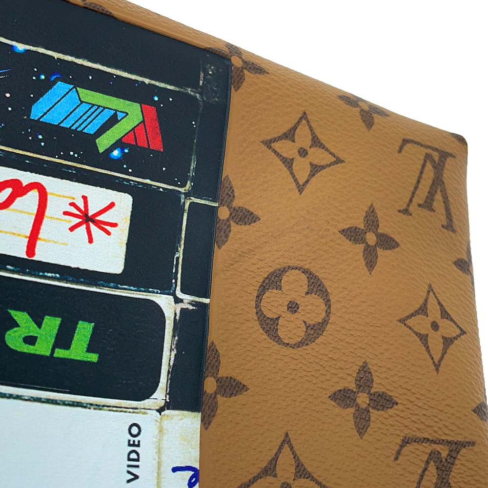 ルイヴィトン トートバッグ モノグラム・リバース/ビデオプリント キャリー・イット M45198 LOUIS VUITTON ヴィトン バッグ