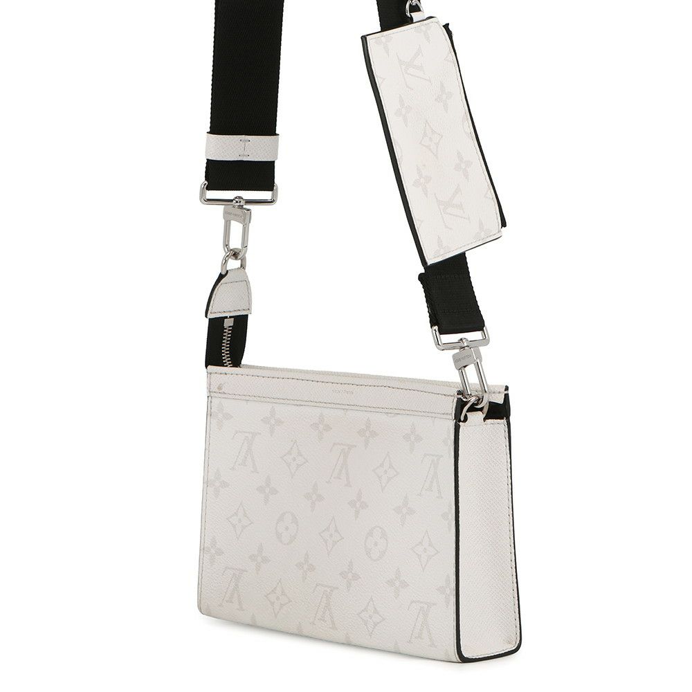 ルイヴィトン ショルダーバッグ モノグラム タイガ ガストン・ウェアラブル ウォレット M30935 LOUIS VUITTON 白