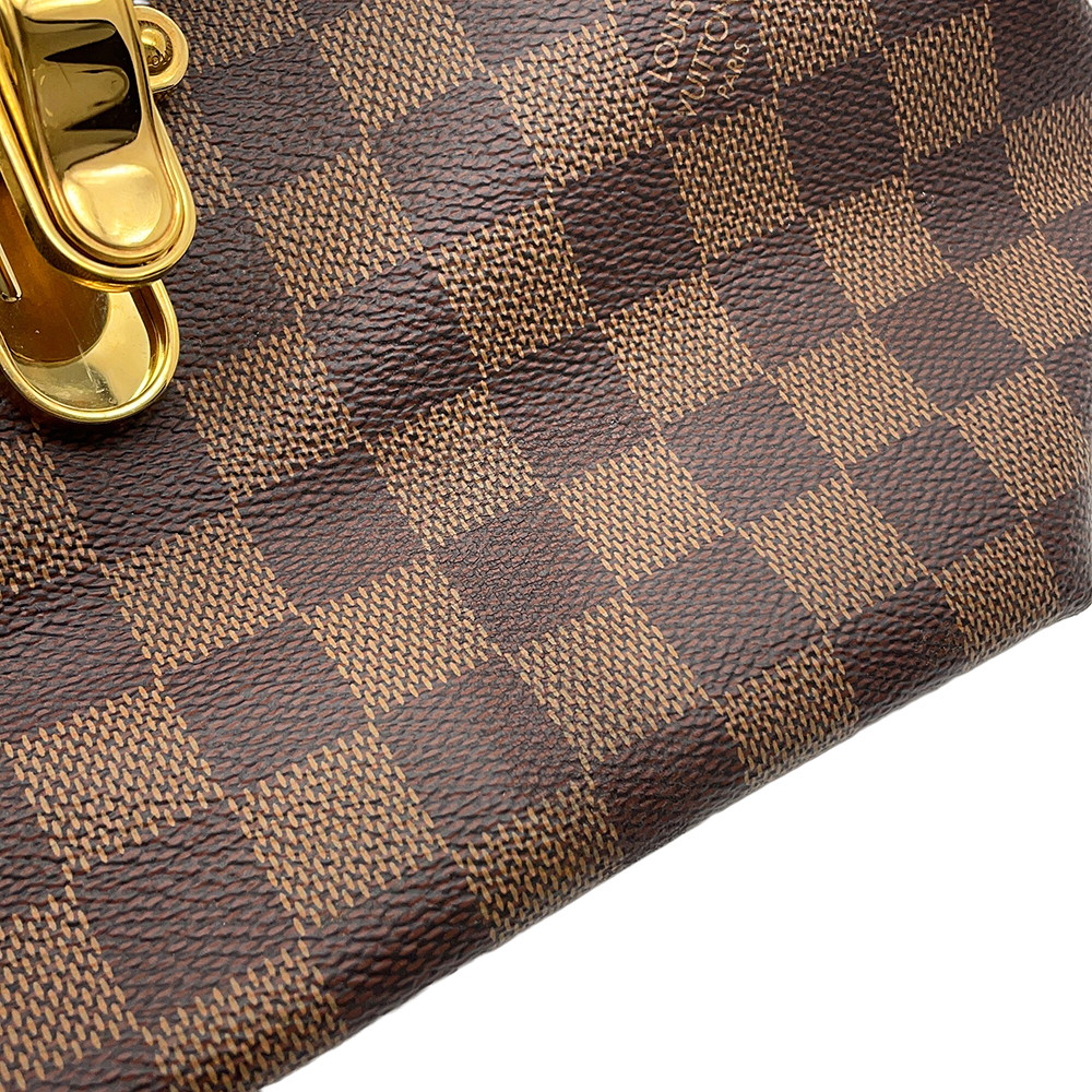 ルイヴィトン リュックサック ダミエ・エベヌ・エベヌ クラプトン・バックパック N42259 ヴィトン3wayハンド ショルダー