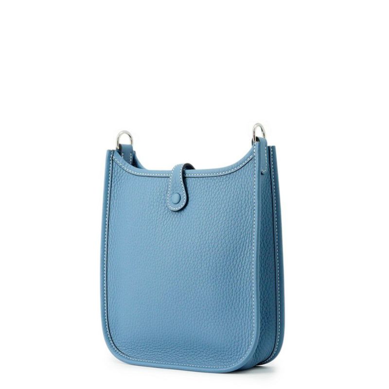 エルメス エブリンTPM 85cm アマゾン ニューブルージーン/シルバー金具 トリヨンクレマンス K刻印