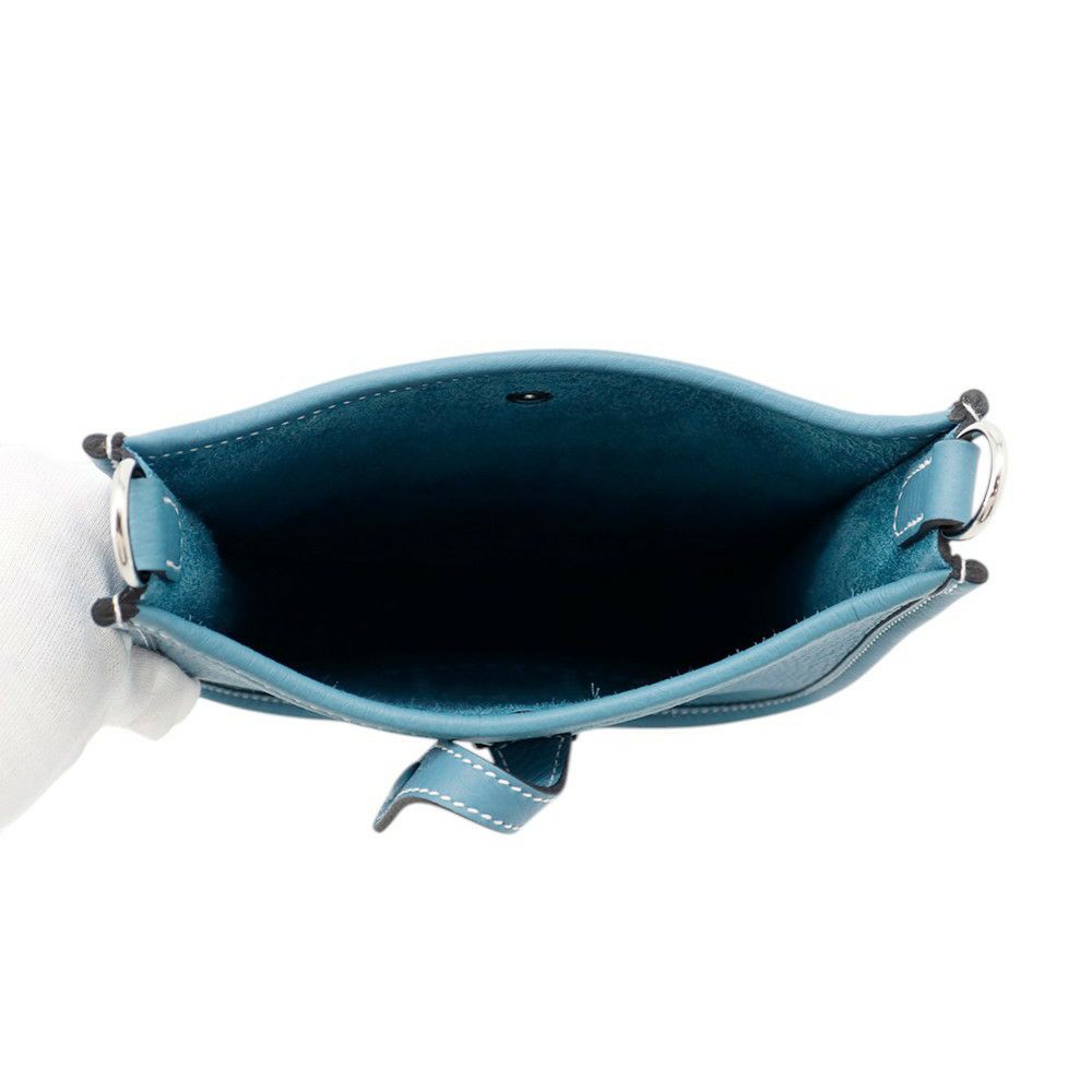 エルメス エブリンTPM 85cm アマゾン ニューブルージーン/シルバー金具 トリヨンクレマンス K刻印