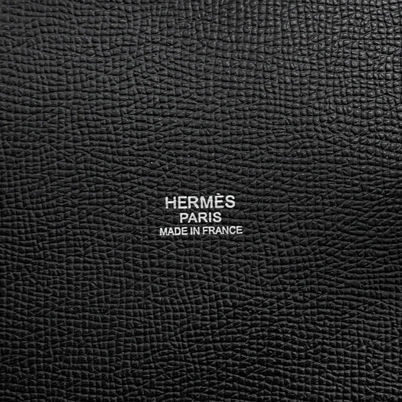 エルメス ハンドバッグ ミュザルディーヌ ブラック/マルチカラー/シルバー金具 エプソン/シルク X刻印 HERMES バッグ 黒