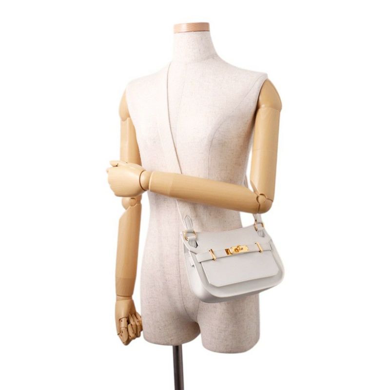 エルメス ジプシエール ミニ ニューホワイト/ゴールド金具 エバーカラー W刻印 白