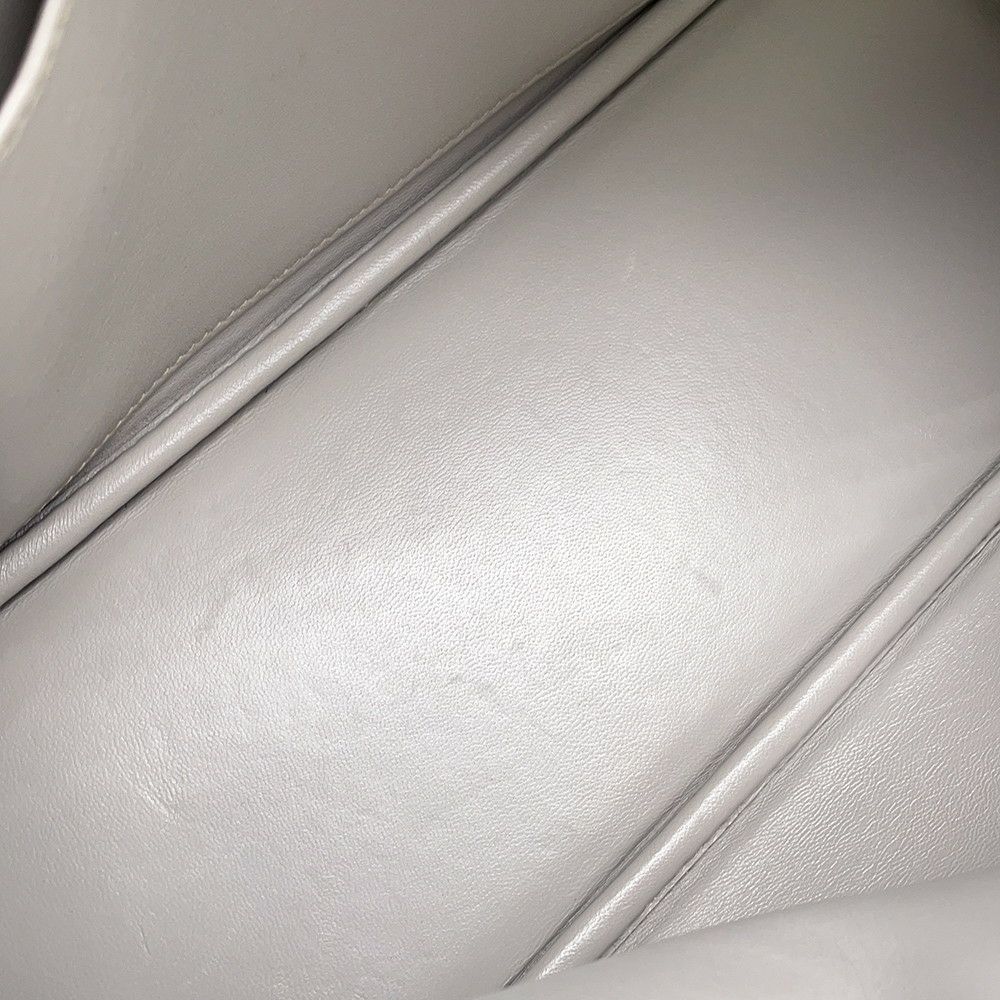 エルメス ハンドバッグ ボリード31 パールグレー/シルバー金具 トリヨンクレマンス □O刻印 ２wayショルダー