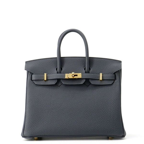 エルメス バーキン25 グリミスティ/ゴールド金具 トゴ K刻印 HERMES Birkin ハンドバッグ