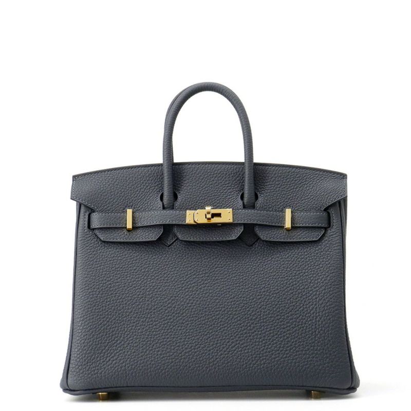 エルメス バーキン25 グリミスティ/ゴールド金具 トゴ K刻印 HERMES Birkin ハンドバッグ