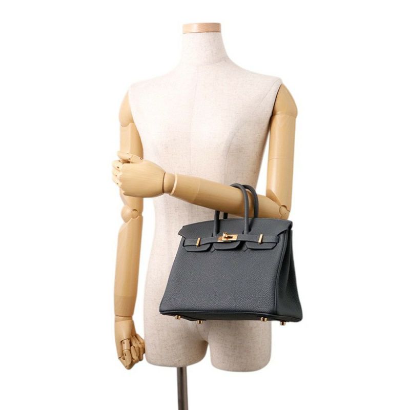 エルメス バーキン25 グリミスティ/ゴールド金具 トゴ K刻印 HERMES Birkin ハンドバッグ