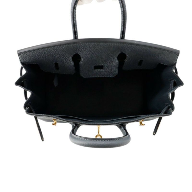 エルメス バーキン25 グリミスティ/ゴールド金具 トゴ K刻印 HERMES Birkin ハンドバッグ