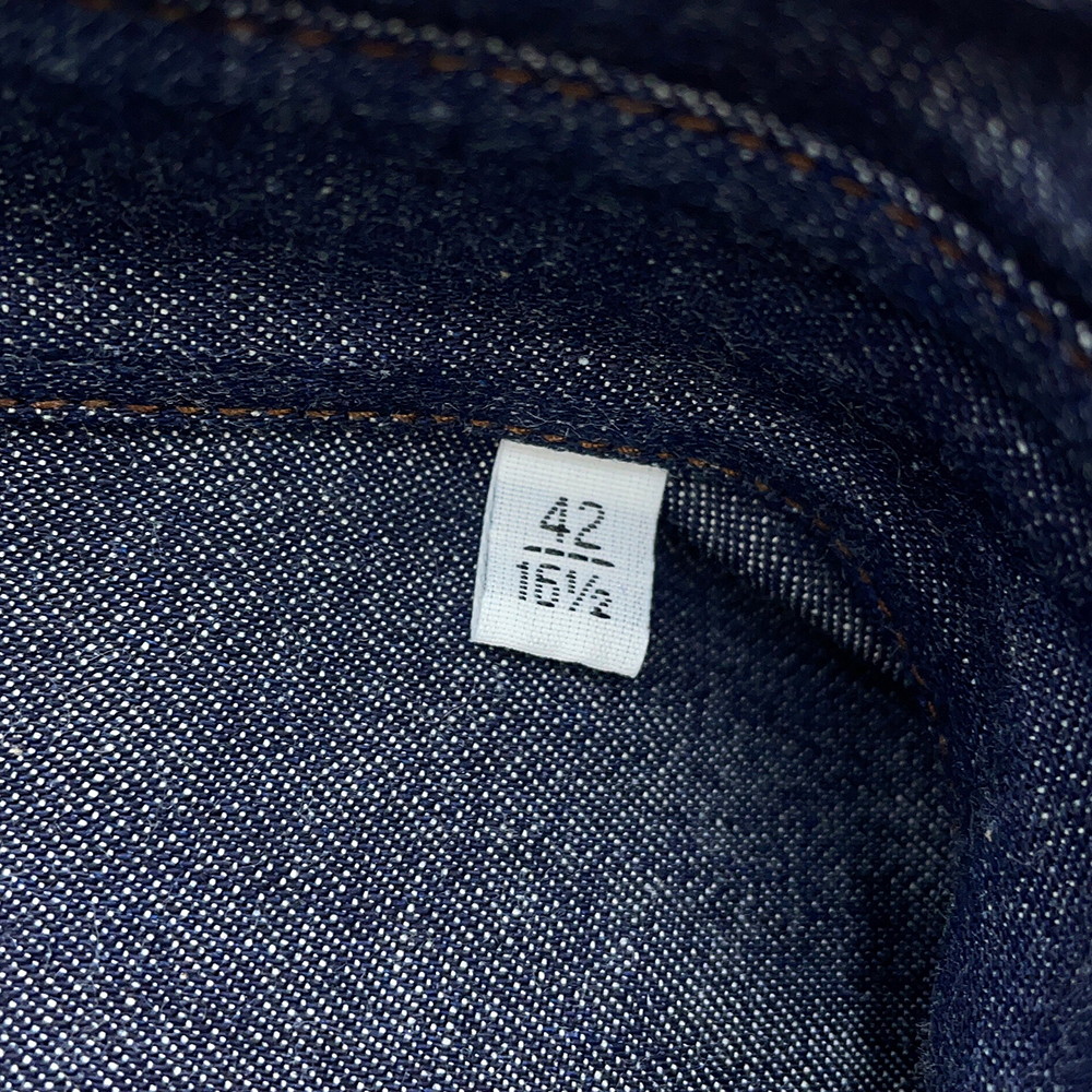 エルメス シャツ デニム メンズサイズ42 HERMES トップス