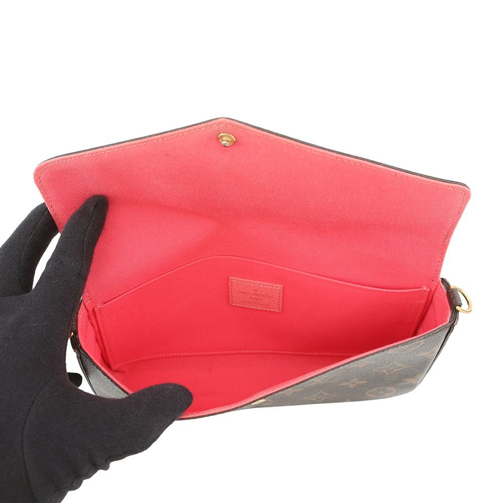 ルイヴィトン チェーンウォレット モノグラム ポシェット・フェリシー ラブリーバード M62426 ヴィトン 財布