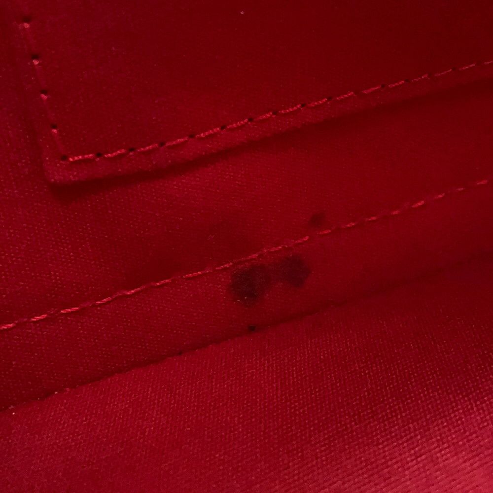 ルイヴィトン ハンドバッグ モノグラム・ヴェルニ アルマBB M90174 LOUIS VUITTON 2way レッド