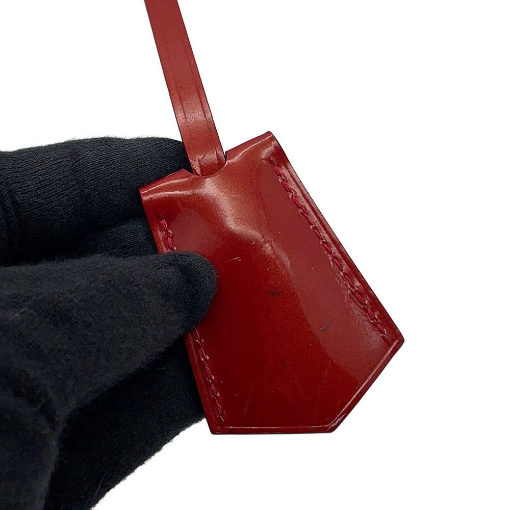 ルイヴィトン ハンドバッグ モノグラム・ヴェルニ アルマBB M90174 LOUIS VUITTON 2way レッド