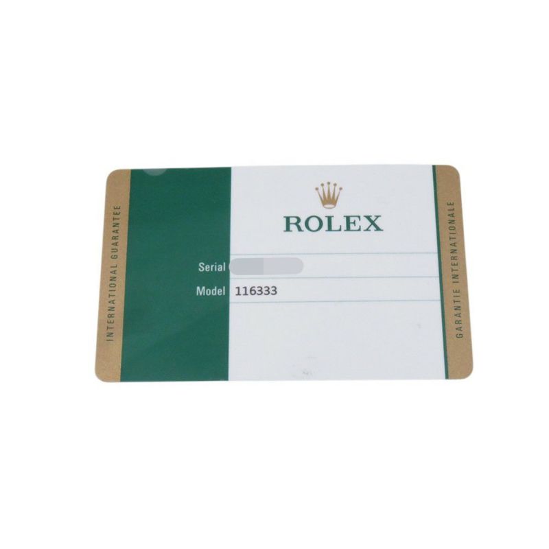 ロレックス デイトジャスト II ランダムシリアル ルーレット SS/K18YG 116333 ROLEX 腕時計 黒文字盤