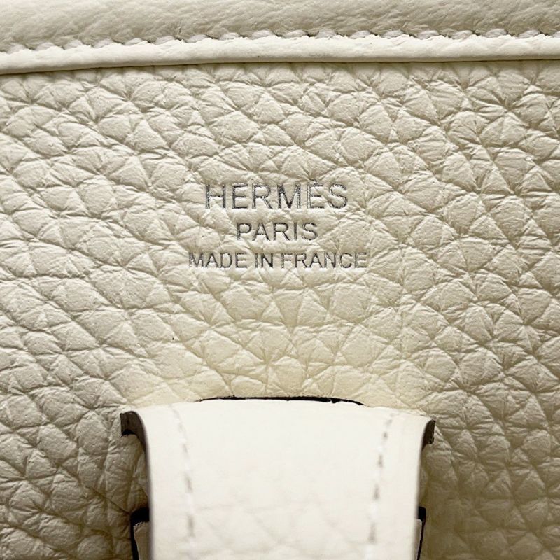 エルメス ショルダーバッグ エブリン3 23  クレーム/シルバー金具 トリヨンクレマンス K刻印 クリーム