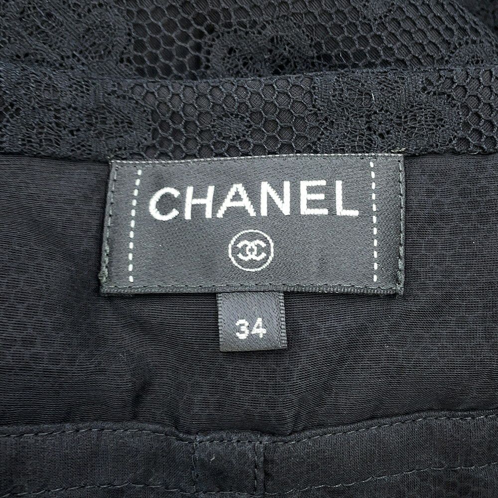 シャネル セットアップ レース アンサンブル レディースサイズ34/36/36 P75162/P75235/P75163 CHANEL 黒