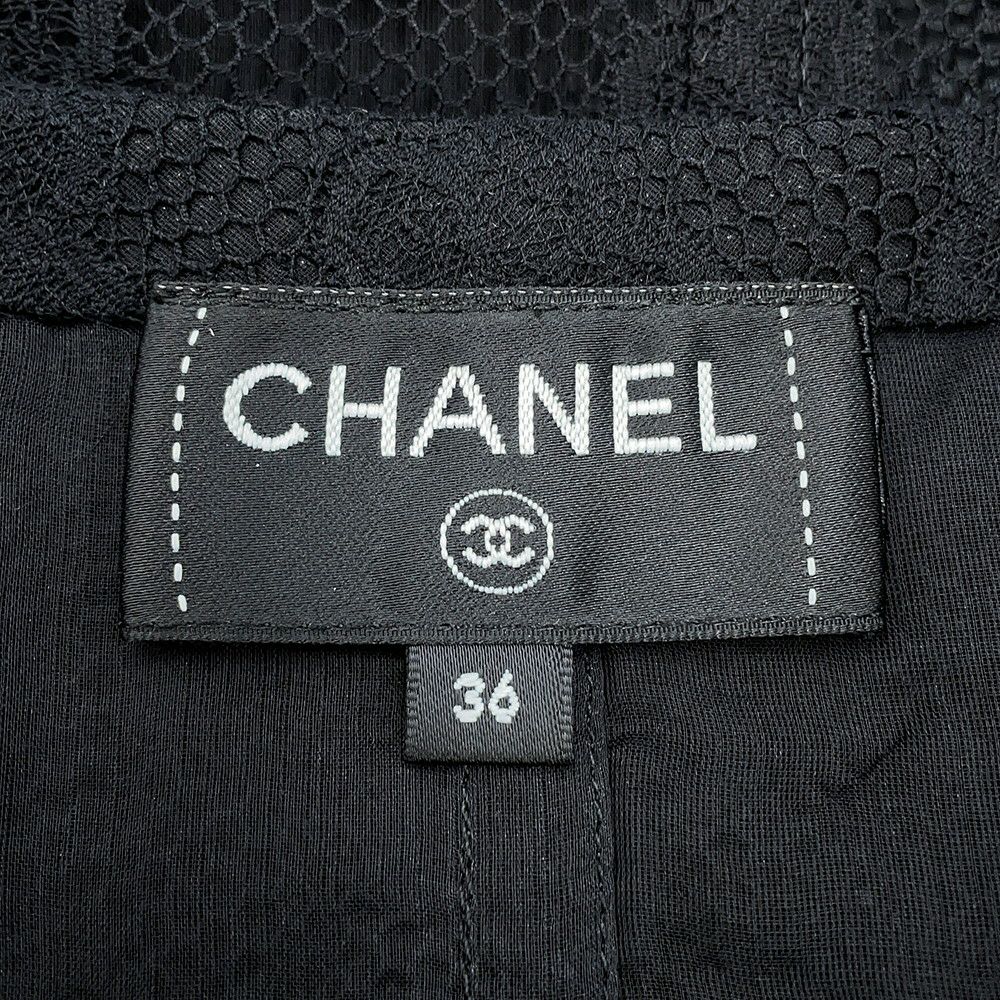 シャネル セットアップ レース アンサンブル レディースサイズ34/36/36 P75162/P75235/P75163 CHANEL 黒