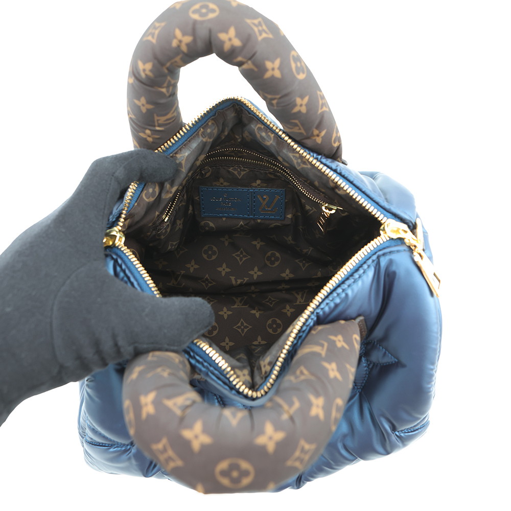 ルイヴィトン ハンドバッグ リサイクルメタリックナイロン/モノグラム スピーディ・バンドリエール 25 M21061 バッグ 2way ショルダー