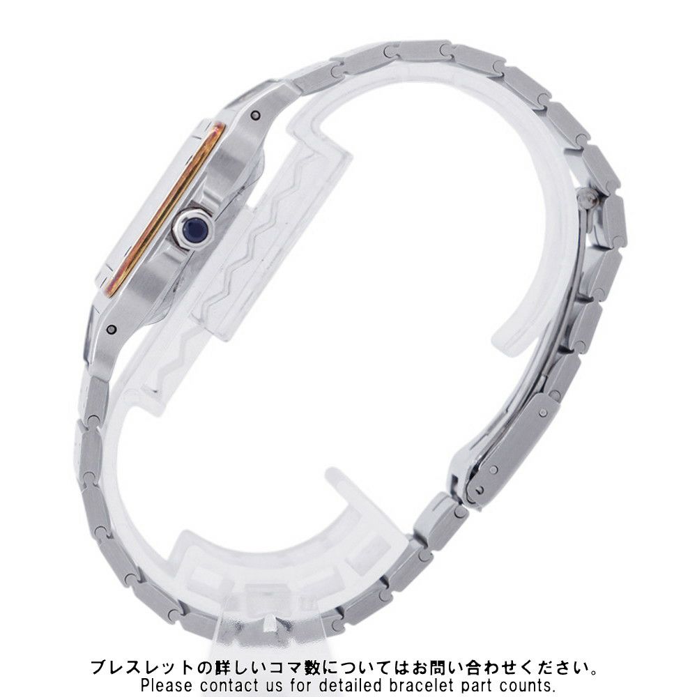 カルティエ サントスガルベ LM Cartier 腕時計 白文字盤