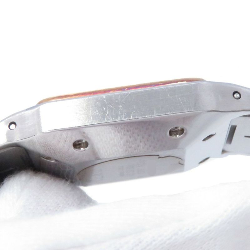 カルティエ サントスガルベ LM Cartier 腕時計 白文字盤