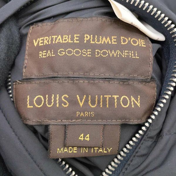 ルイヴィトン アウター ダウンベスト ファーダウン リバーシブル メンズサイズ44 LOUIS VUITTON アパレル ダウン