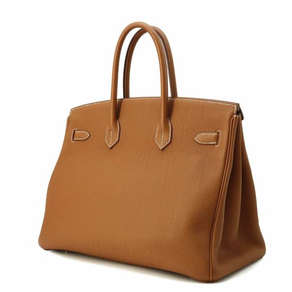 エルメス バーキン35 ゴールド/ゴールド金具 トゴ C刻印 HERMES Birkin ハンドバッグ