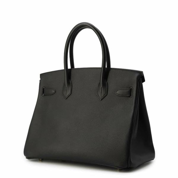 エルメス バーキン30 ブラック/ゴールド金具 エプソン A刻印 HERMES Birkin ハンドバッグ