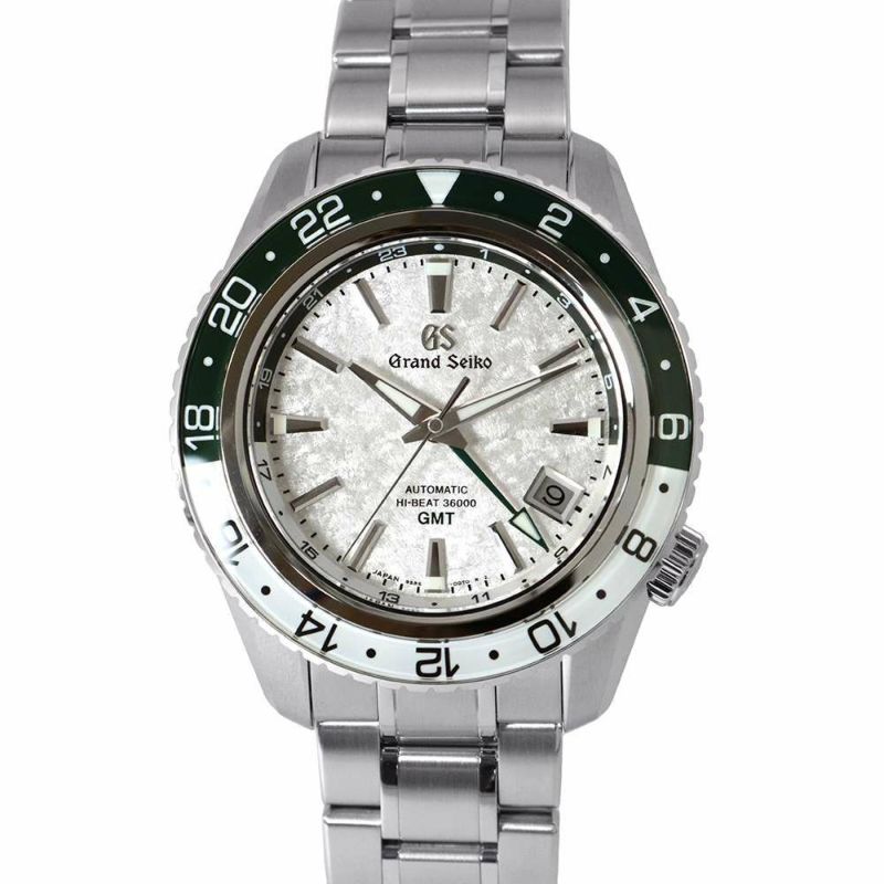 セイコー グランドセイコー スポーツコレクション メカニカルハイビート 36000 GMT 雪渓 シルバー文字盤