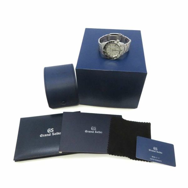 セイコー グランドセイコー スポーツコレクション メカニカルハイビート 36000 GMT 雪渓 シルバー文字盤