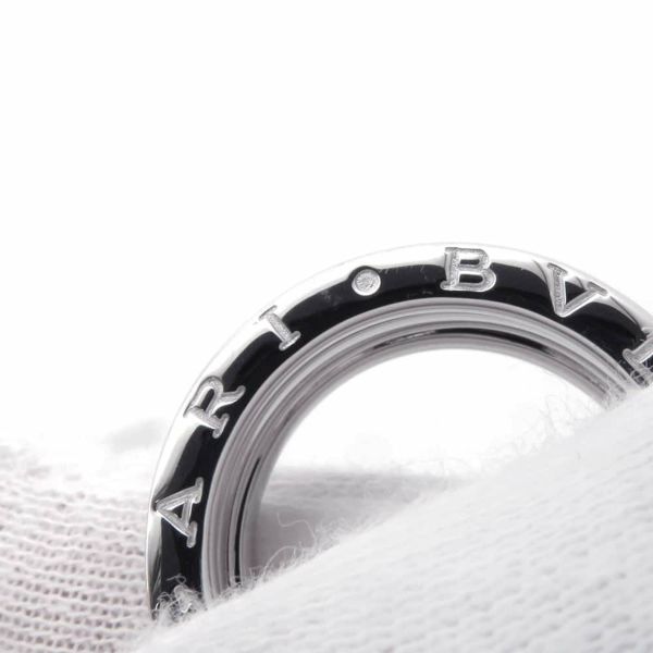 ブルガリ リング ビーゼロワン B-zero1 2バンド K18WGホワイトゴールド リングサイズ52 BVLGARI 指輪 ジュエリー