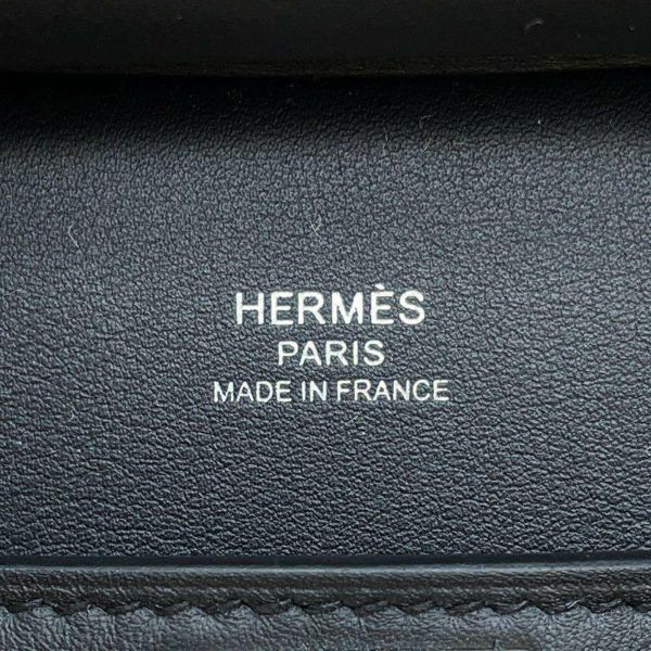 エルメス ジプシエール ミニ ブラック/シルバー金具 スイフト W刻印 HERMES 黒