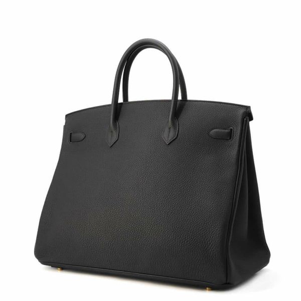 エルメス バーキン40 ブラック/ゴールド金具 トゴ W刻印 HERMES Birkin ハンドバッグ