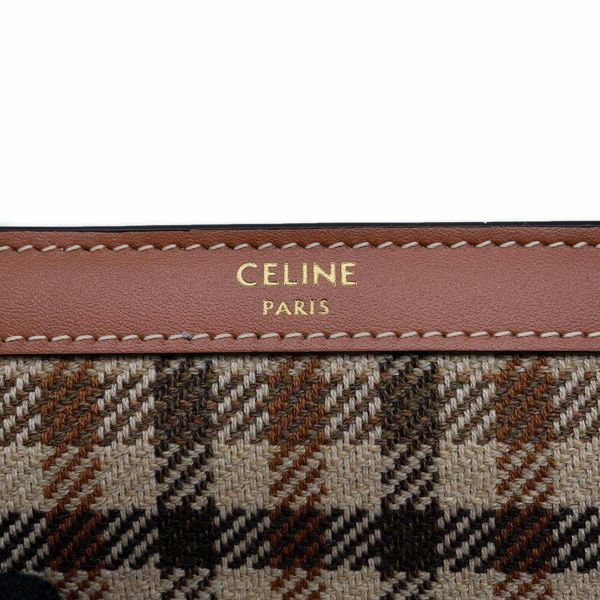 セリーヌ 三つ折り財布 スモール フラップウォレット トリオンフ 10D782GEB.14ML CELINE 財布