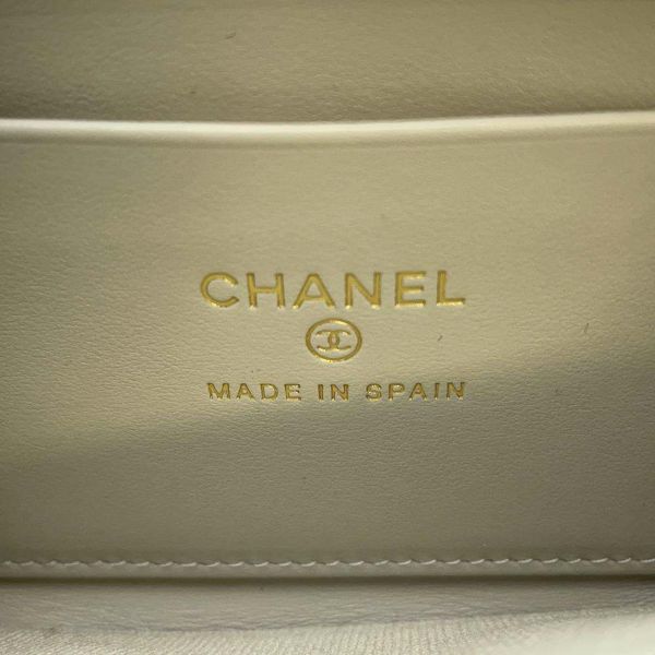 シャネル コインケース マトラッセ ココマーク キャビアスキン AP4177 CHANEL グレージュ 財布