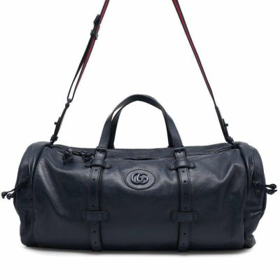 グッチ ハンドバッグ GGマーモント レザー 725699 GUCCI 2wayショルダーバッグ ボストンバッグ 安心保証