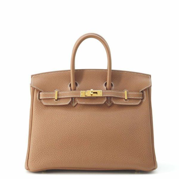 エルメス バーキン25 ゴールド/ゴールド金具 トゴ U刻印 HERMES Birkin ハンドバッグ