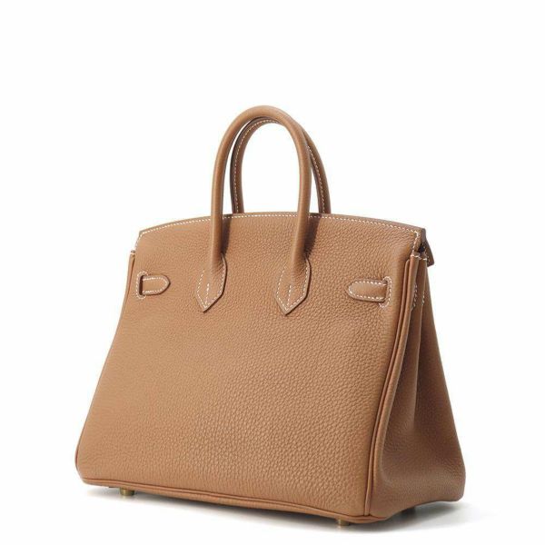 エルメス バーキン25 ゴールド/ゴールド金具 トゴ U刻印 HERMES Birkin ハンドバッグ