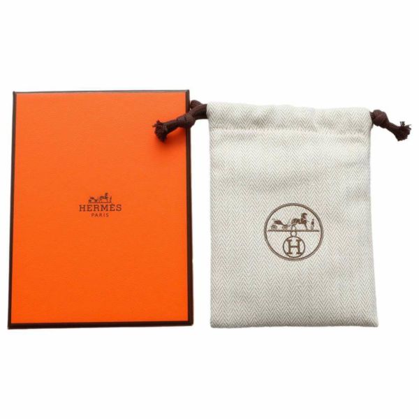 エルメス ネックレス ミニ・ポップアッシュ オレンジ/ピンクゴールド金具 HERMES アクセサリー