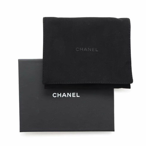 シャネル 三つ折り財布 ボーイシャネル ココマーク スモール ウォレット キャビアスキン A80734 CHANEL 財布 黒