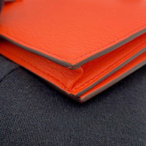 エルメス 長財布 ベアンスフレ カプシーヌ/ゴールド金具 シェブルミゾル A刻印 HERMES 財布