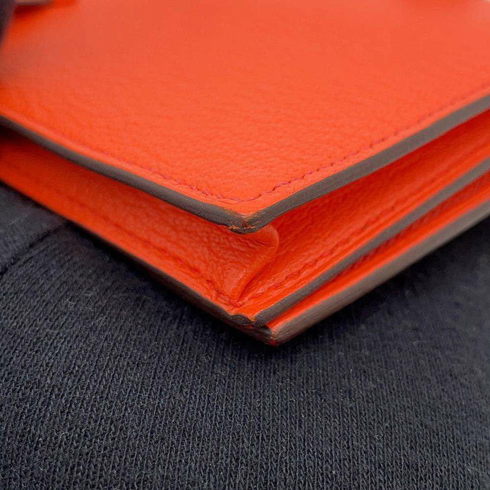 エルメス 長財布 ベアンスフレ カプシーヌ/ゴールド金具 シェブルミゾル A刻印 HERMES 財布