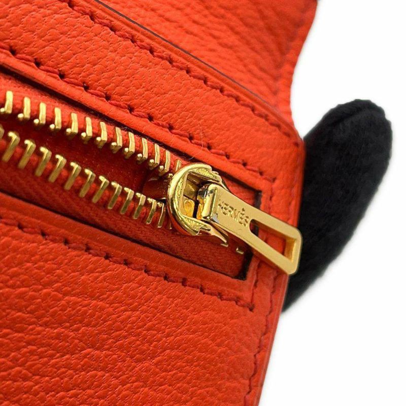 エルメス 長財布 ベアンスフレ カプシーヌ/ゴールド金具 シェブルミゾル A刻印 HERMES 財布