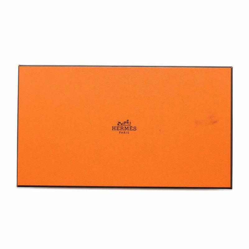 エルメス 長財布 ベアンスフレ カプシーヌ/ゴールド金具 シェブルミゾル A刻印 HERMES 財布